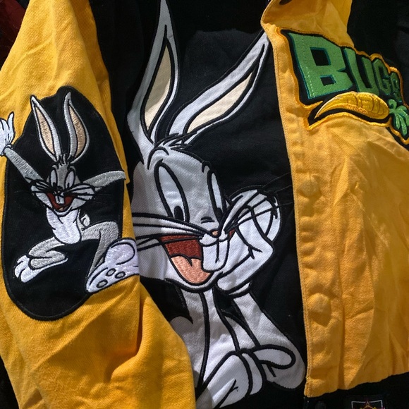 looney tunes kids jacket in good condition size 10-12 - Picture 3 of 6